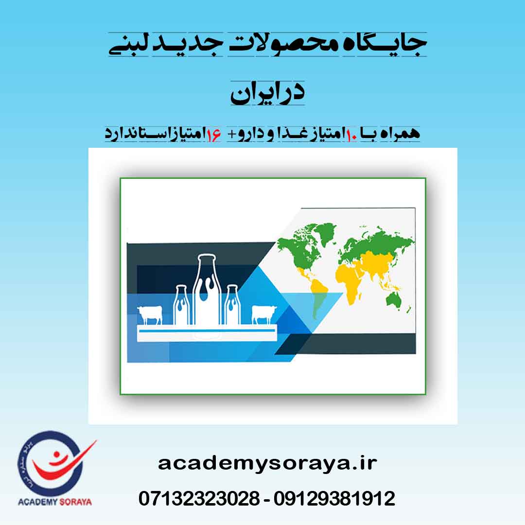 جایگاه محصولات جدید لبنی در ایران